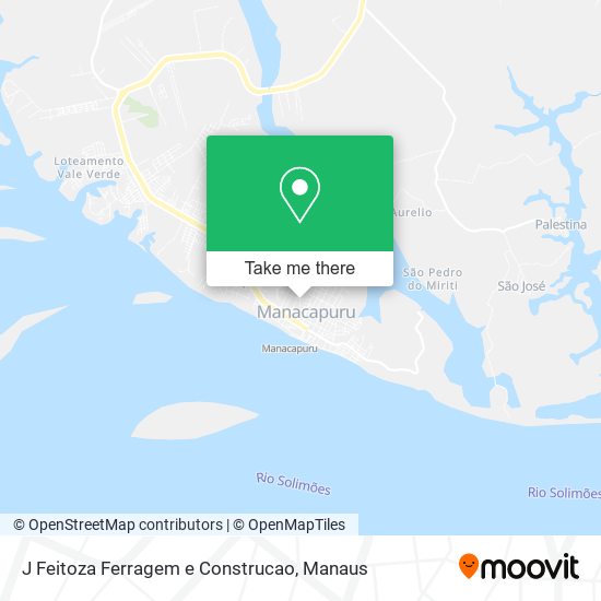 J Feitoza Ferragem e Construcao map