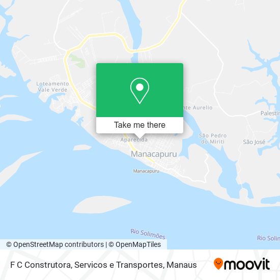 F C Construtora, Servicos e Transportes map