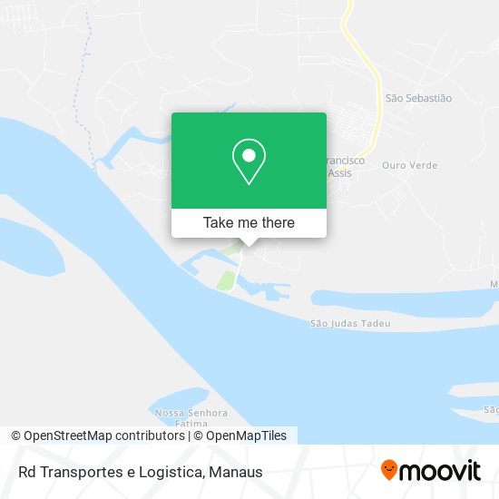 Rd Transportes e Logistica map