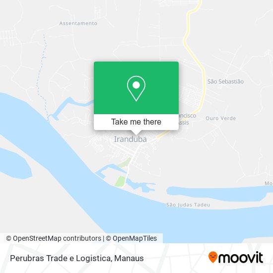 Perubras Trade e Logistica map