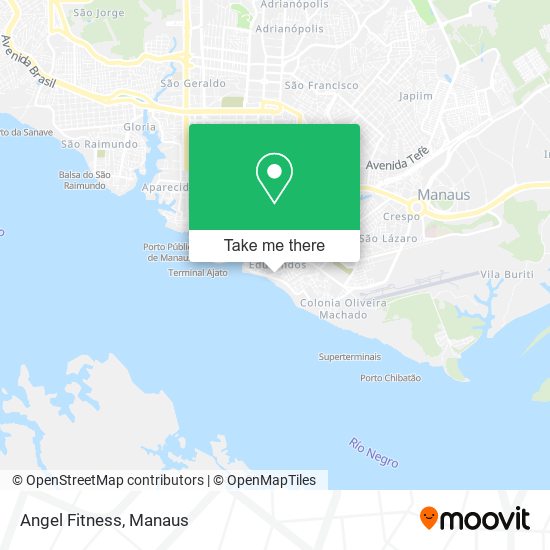 Mapa Angel Fitness