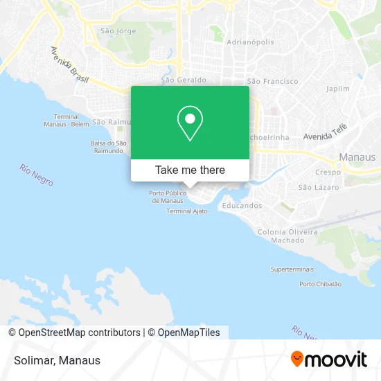 Solimar map