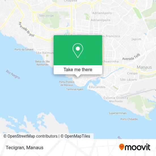 Tecigran map