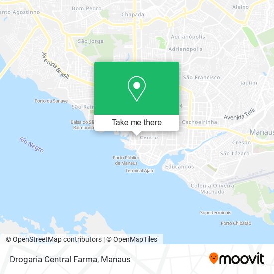 Drogaria Central Farma map