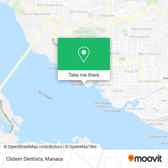 Clidem Dentista map