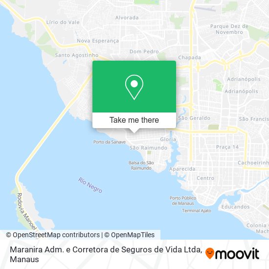 Maranira Adm. e Corretora de Seguros de Vida Ltda map