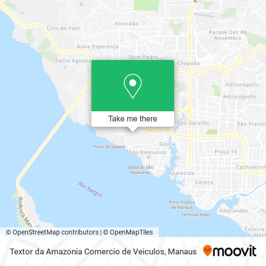 Textor da Amazonia Comercio de Veiculos map