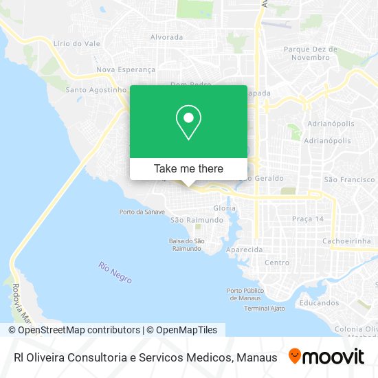 Rl Oliveira Consultoria e Servicos Medicos map