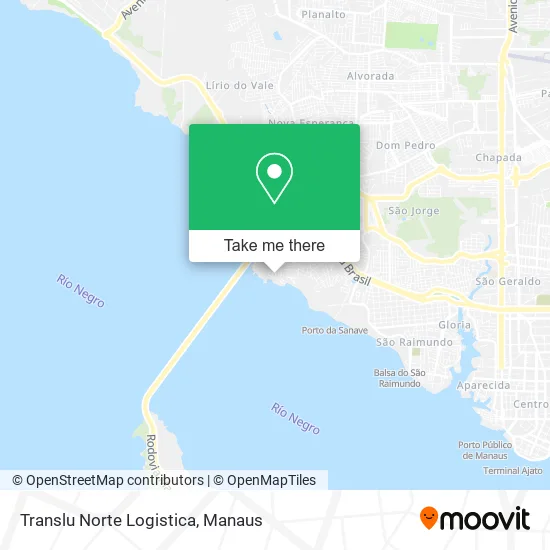 Translu Norte Logistica map