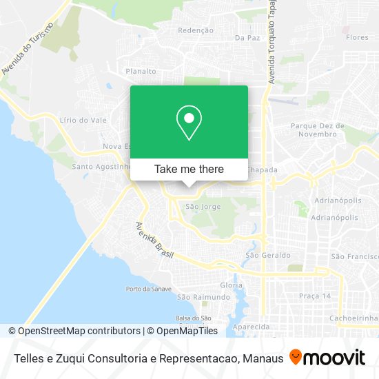 Telles e Zuqui Consultoria e Representacao map