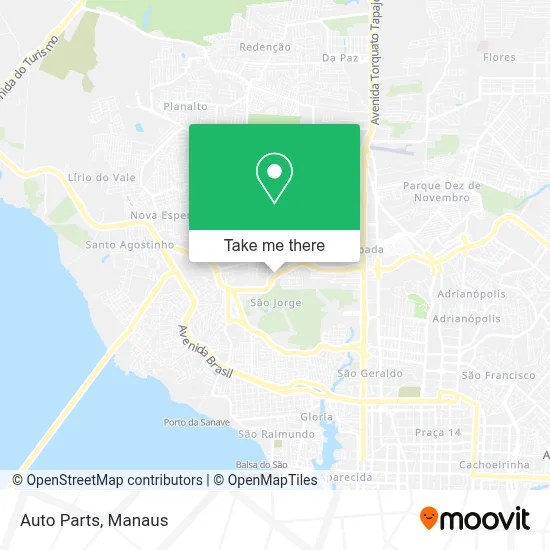 Auto Parts map