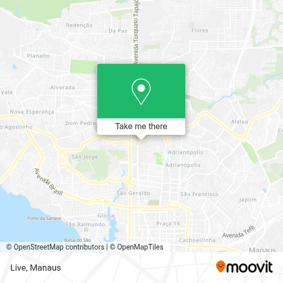 Live map