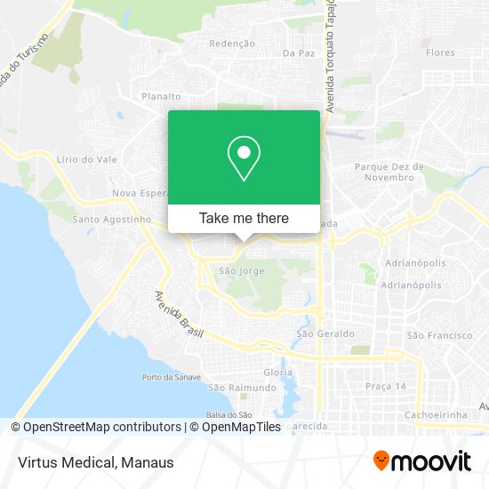 Virtus Medical map