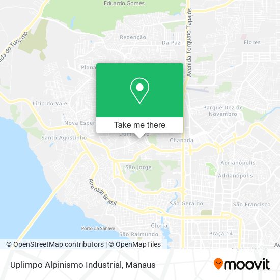 Uplimpo Alpinismo Industrial map
