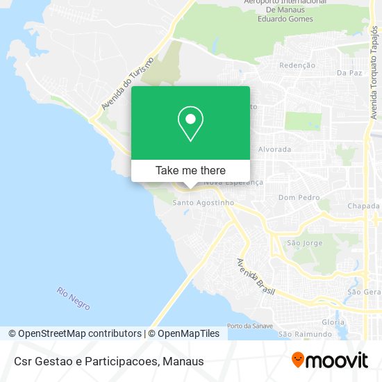 Csr Gestao e Participacoes map