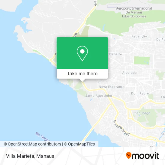 Villa Marieta map