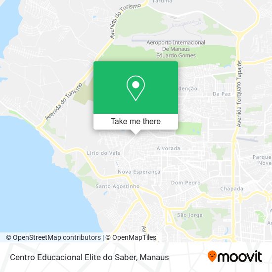 Centro Educacional Elite do Saber map