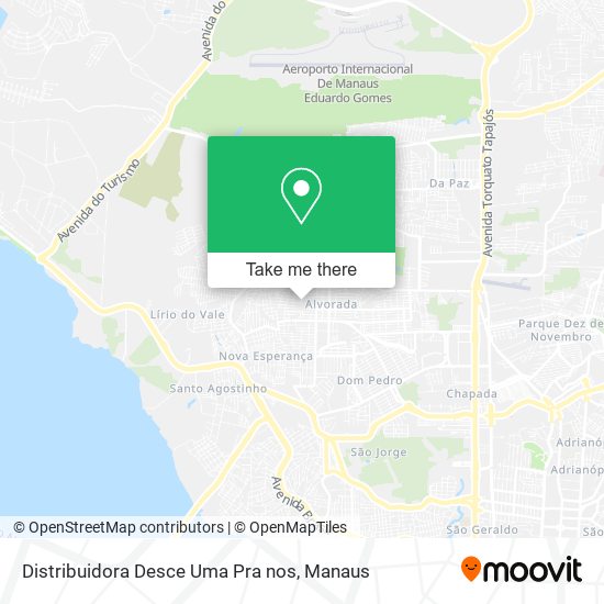 Distribuidora Desce Uma Pra nos map