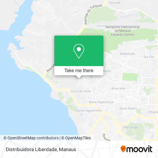 Distribuidora Liberdade map