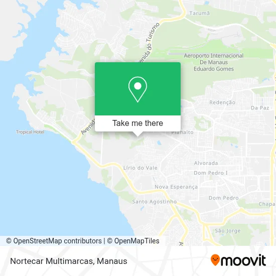 Nortecar Multimarcas map