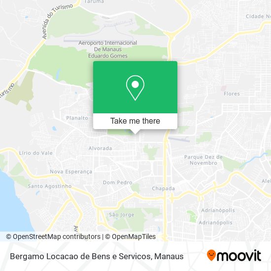 Bergamo Locacao de Bens e Servicos map