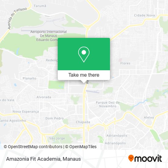 Amazonia Fit Academia map