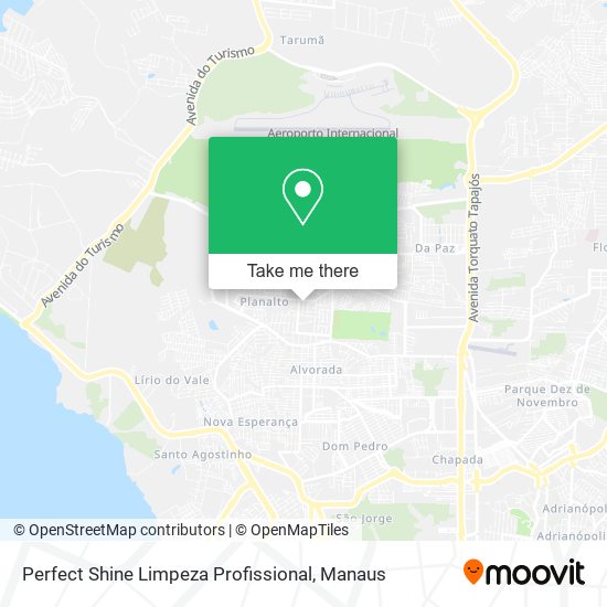 Perfect Shine Limpeza Profissional map