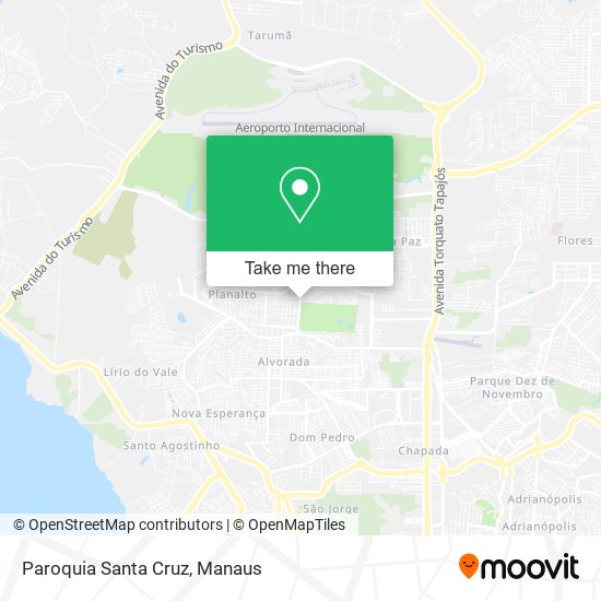 Paroquia Santa Cruz map