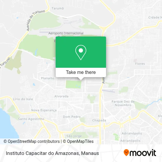 Instituto Capacitar do Amazonas map
