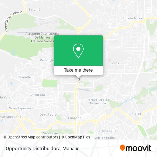 Opportunity Distribuidora map