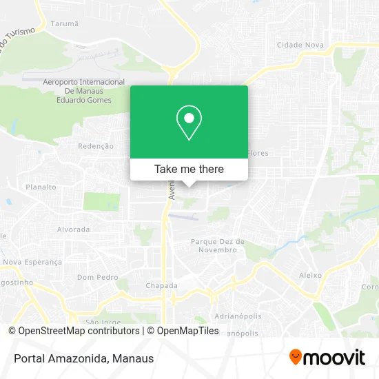 Portal Amazonida map