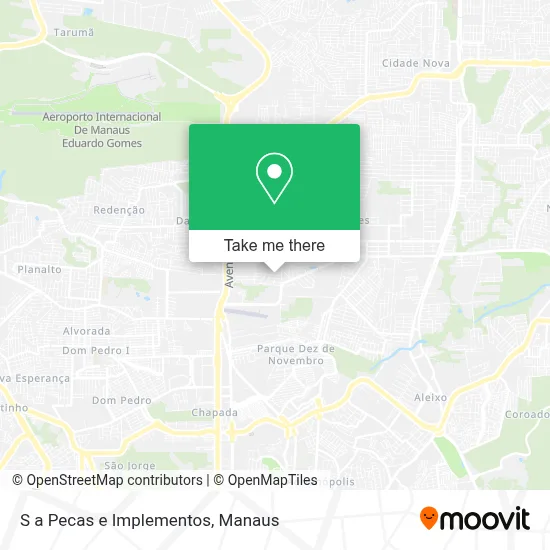 S a Pecas e Implementos map