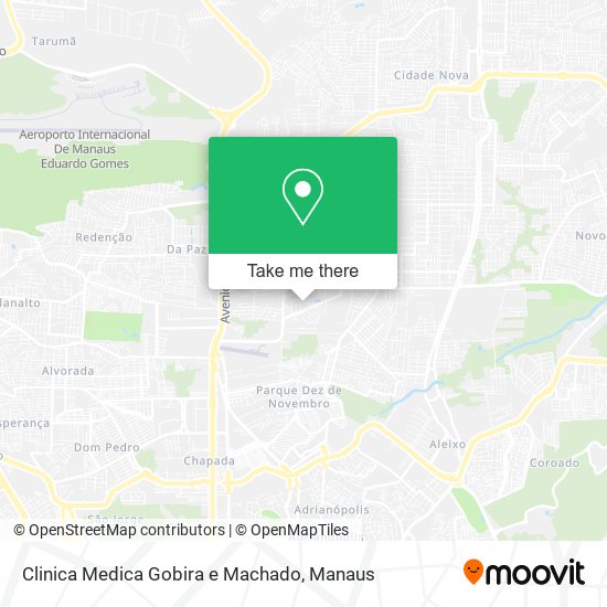 Clinica Medica Gobira e Machado map