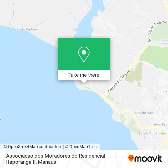 Associacao dos Moradores do Residencial Itaporanga II map