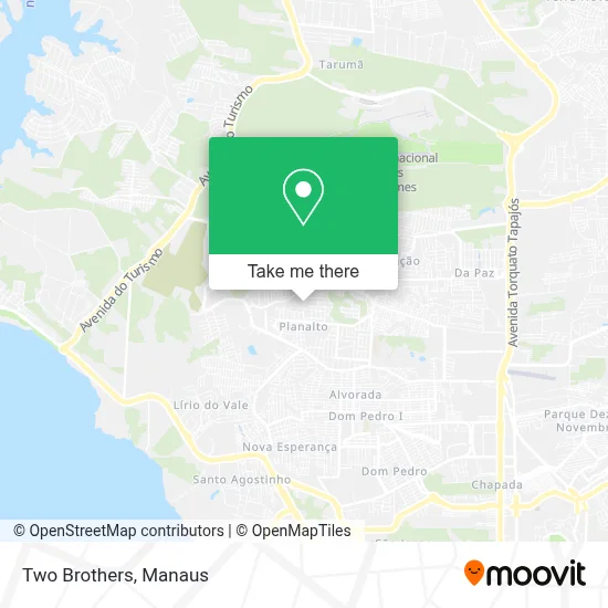 Two Brothers map