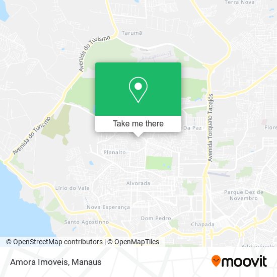 Amora Imoveis map