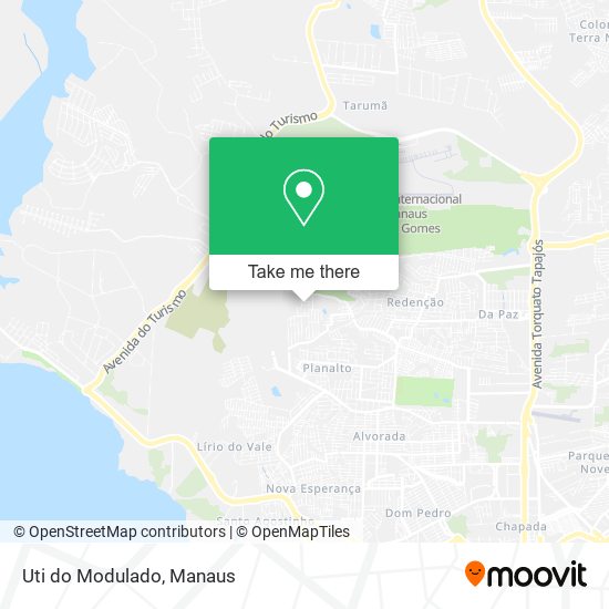 Mapa Uti do Modulado