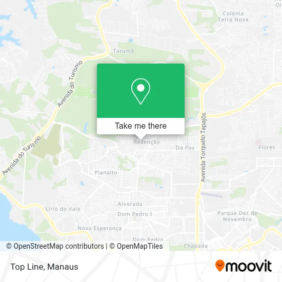 Top Line map