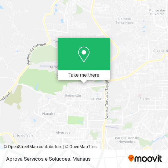 Aprova Servicos e Solucoes map