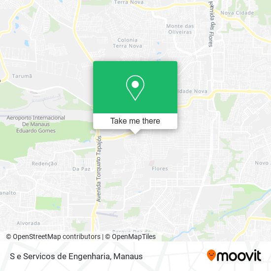 S e Servicos de Engenharia map