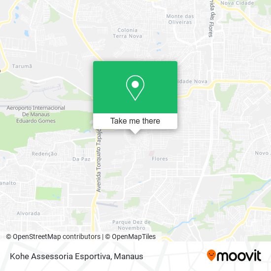 Kohe Assessoria Esportiva map
