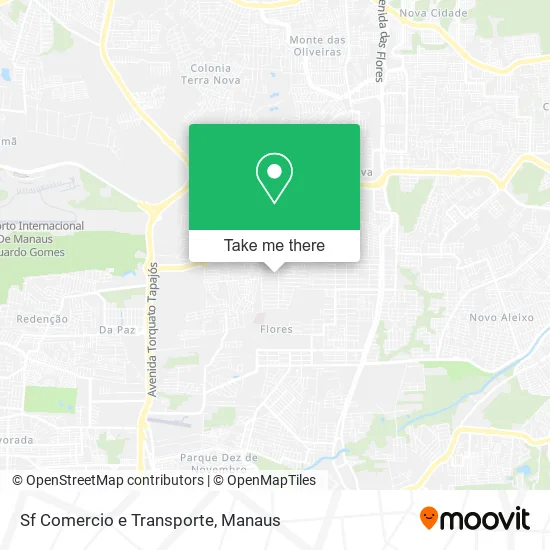 Sf Comercio e Transporte map