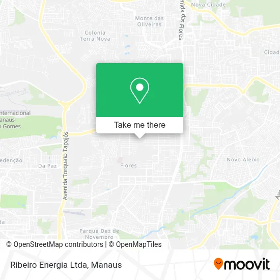 Ribeiro Energia Ltda map