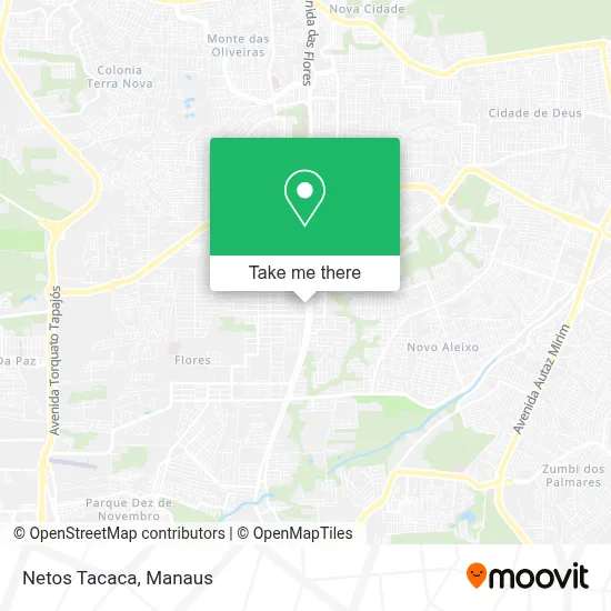 Netos Tacaca map