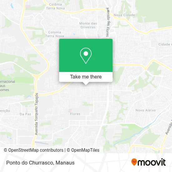 Ponto do Churrasco map