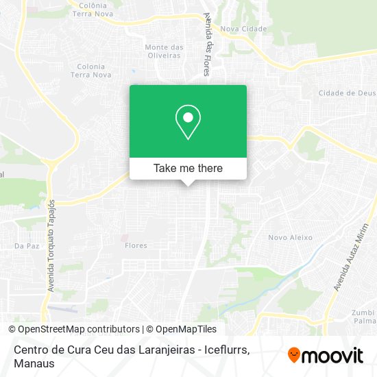 Centro de Cura Ceu das Laranjeiras - Iceflurrs map