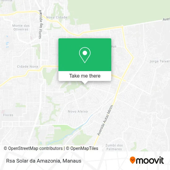 Rsa Solar da Amazonia map