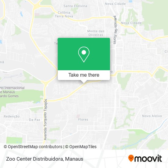Zoo Center Distribuidora map