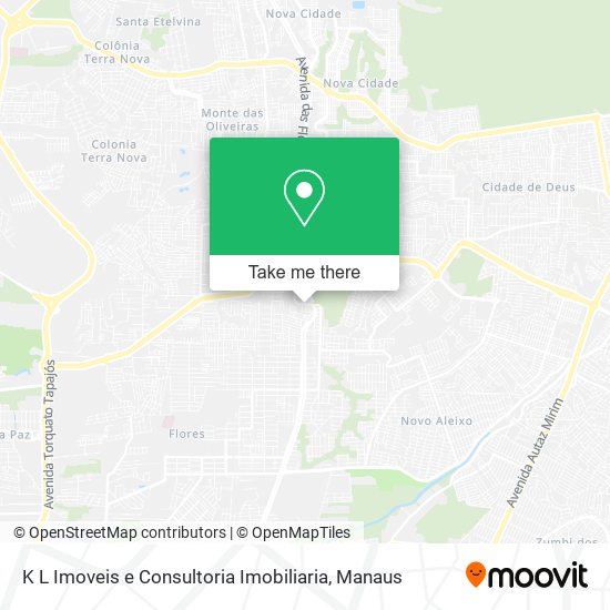 K L Imoveis e Consultoria Imobiliaria map