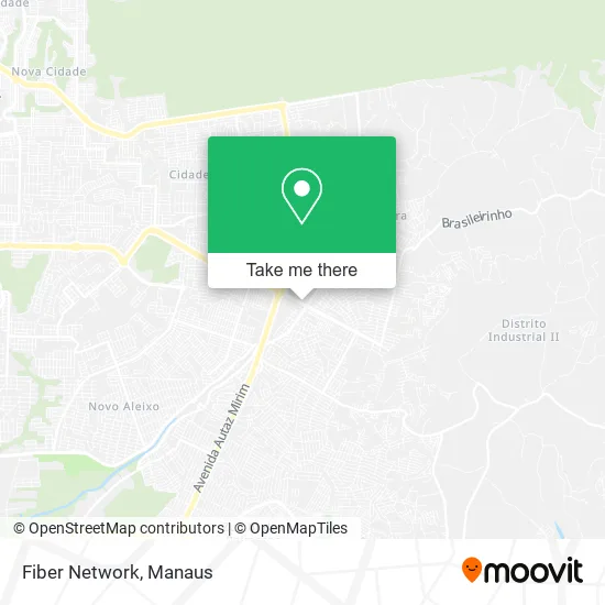 Fiber Network map